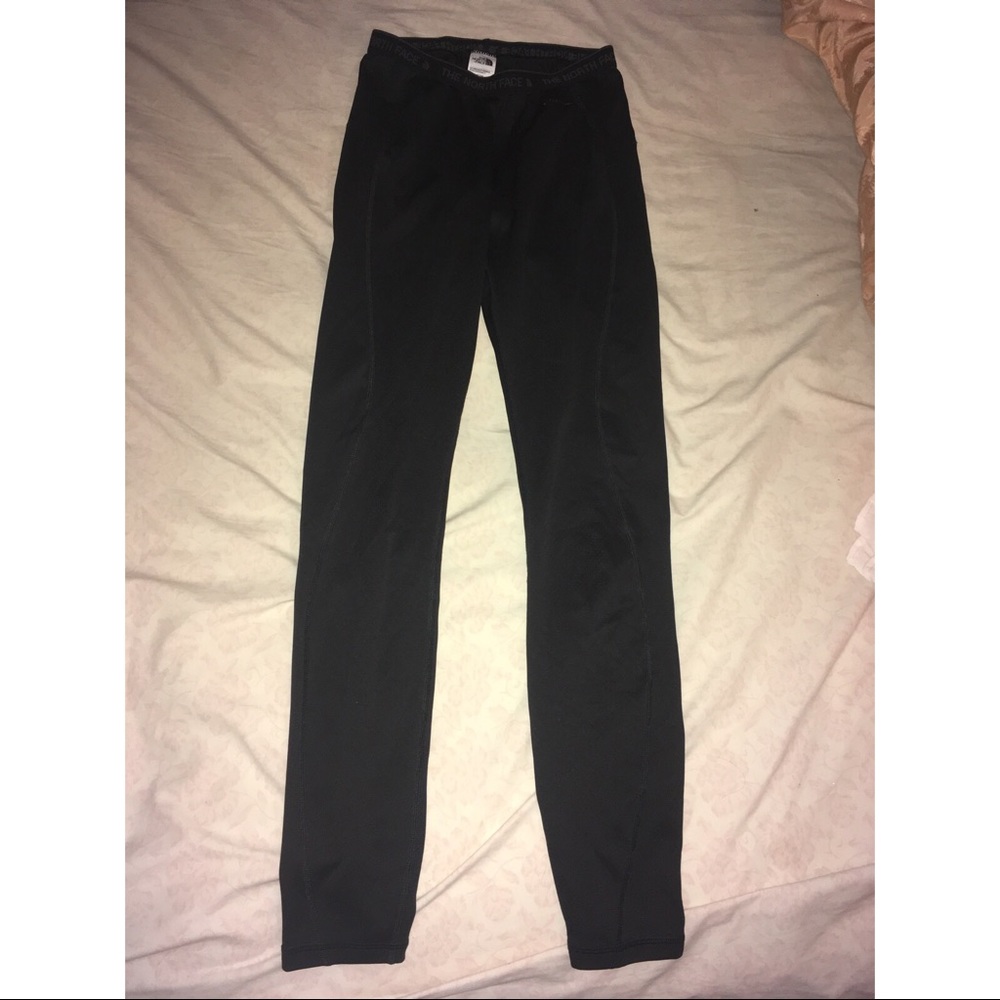 Northface flashdry black leggings (size small)